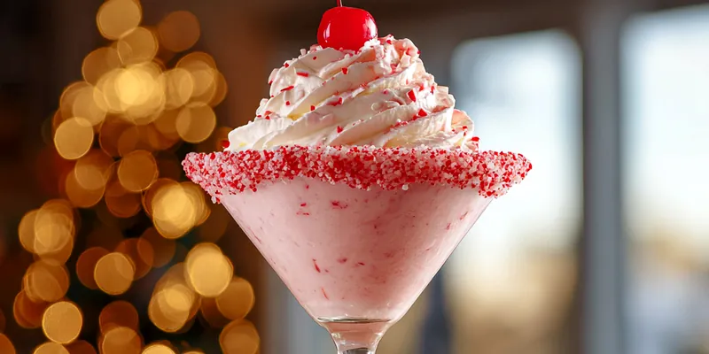 Festive Cherry Cocktail