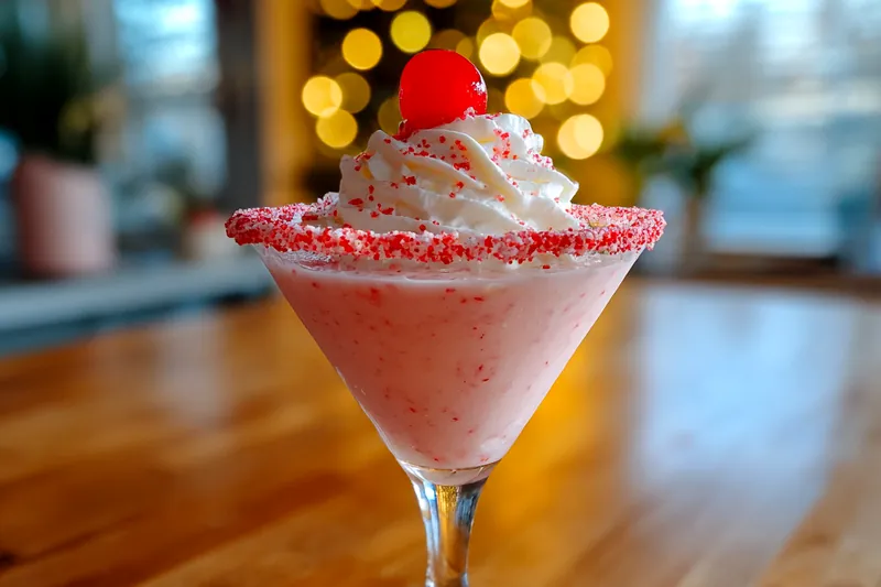 Fresh ingredients for Festive Cherry Cocktail