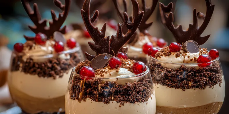 Festive Chocolate Mousse Delight