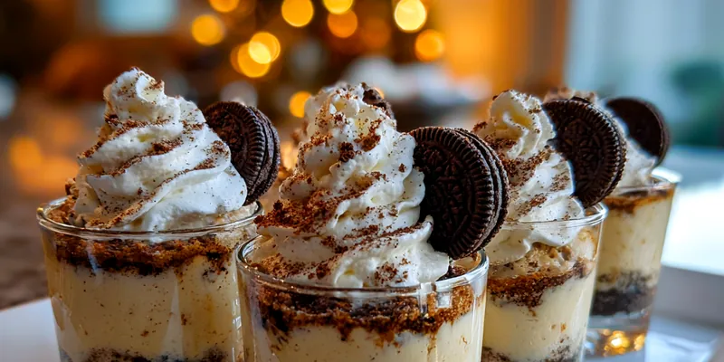 Festive Cookie Shot Glasses