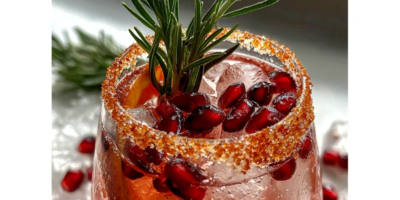 Festive Cranberry Pomegranate Orange Beverage
