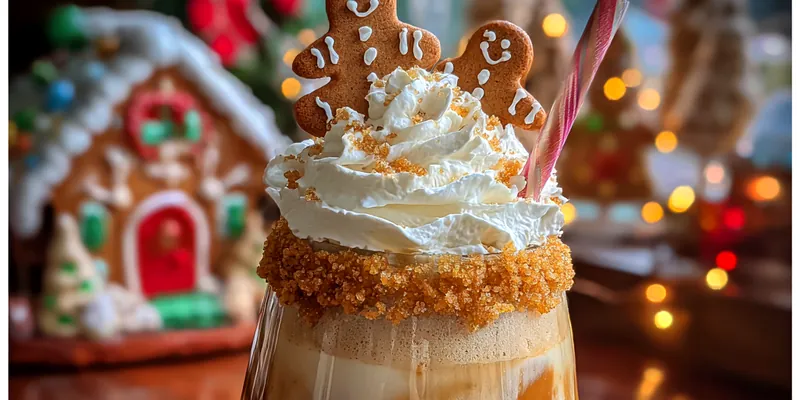 Festive Gingerbread Cocktail