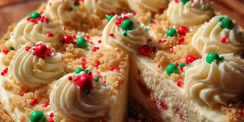 Festive Holiday Cheesecake Delight