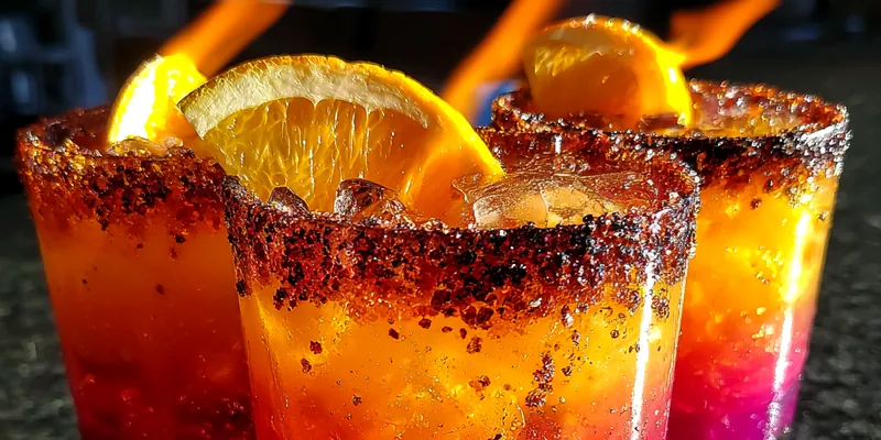 Fiery Citrus Cocktail