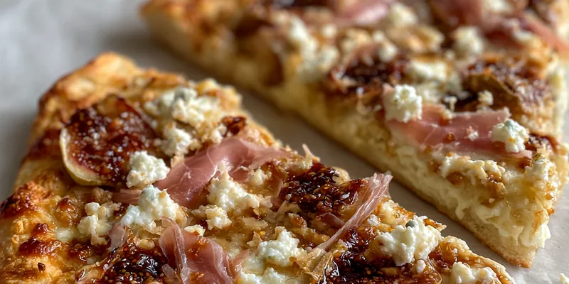 Fig Jam and Goat Cheese Pizza Delight