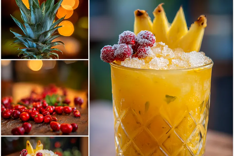 Cooking process for Frosty Pineapple Delight