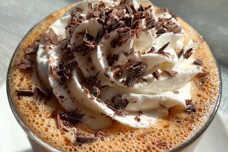 Fresh ingredients for Frozen Chocolate Delight