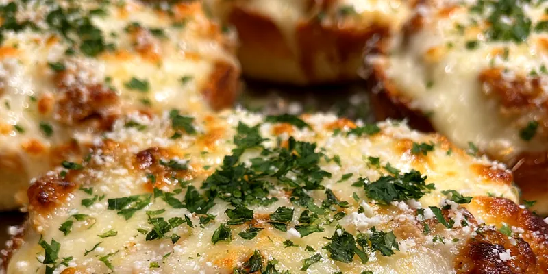 Garlic Cheese Beef Buns