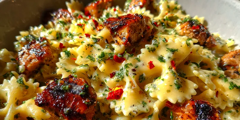 Garlic Herb Chicken Pasta