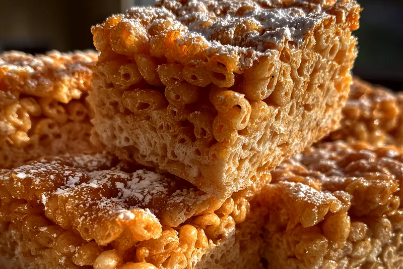 Fresh ingredients for Gingerbread Rice Krispy Treats
