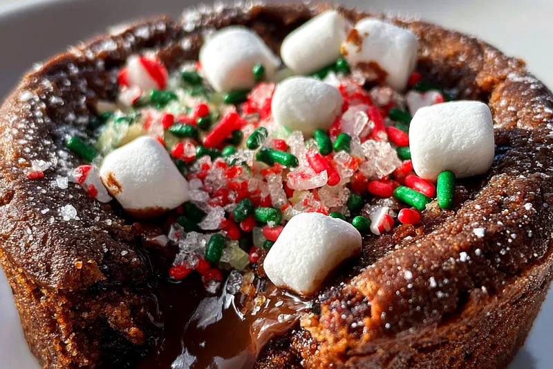 Fresh ingredients for Gooey Chocolate Cookie Cups