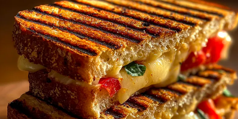 Gourmet Grilled Cheese Delight