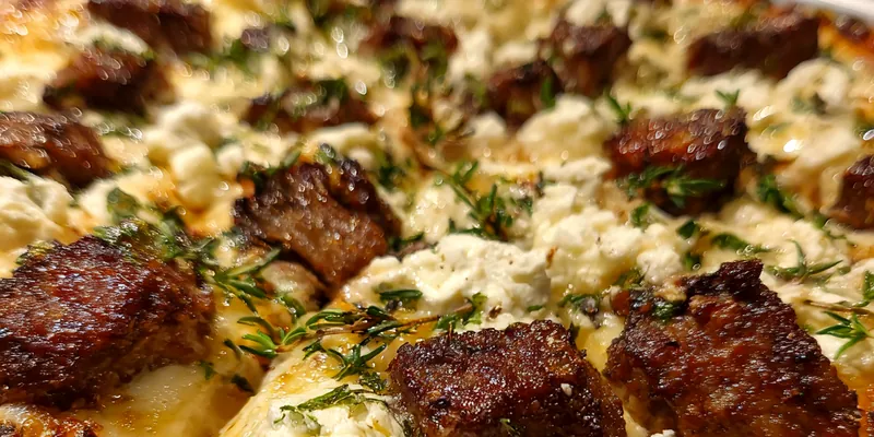 Gourmet Sausage Pizza Delight