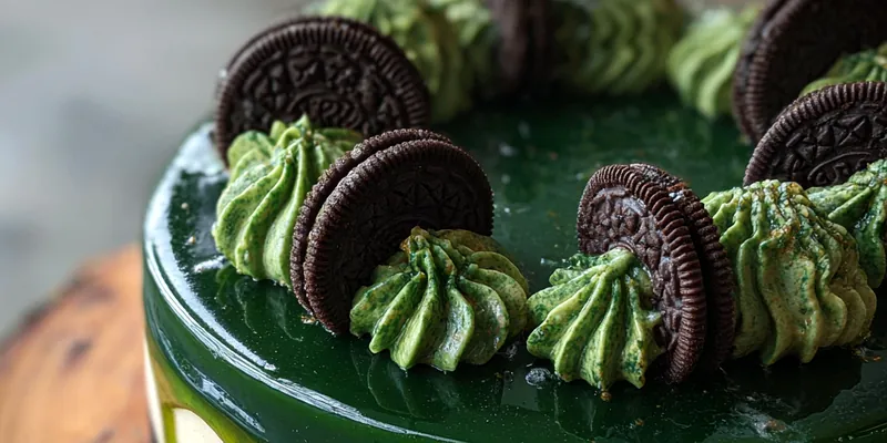 Green Velvet Oreo Delight