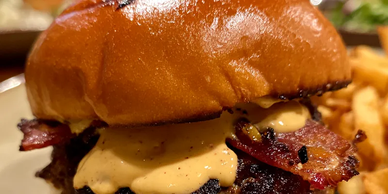 Grilled Bacon Burger Delight