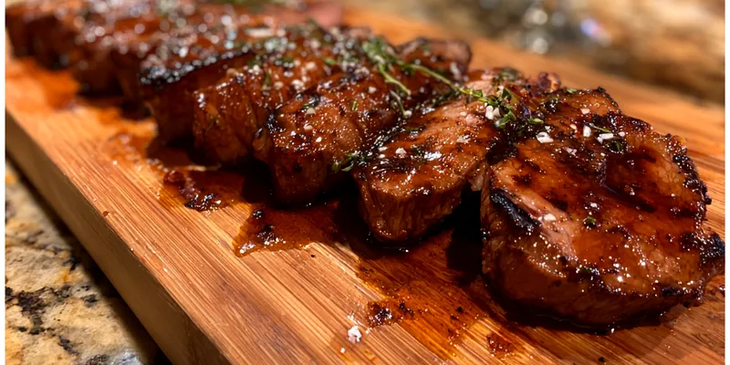 Grilled Balsamic Flank Steak