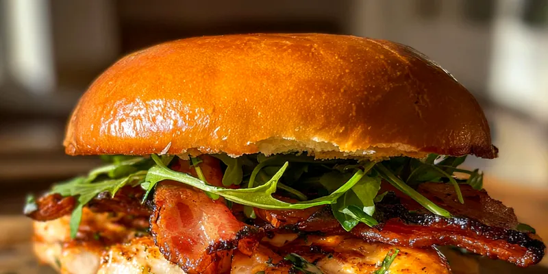 Grilled Chicken Bacon Sandwich