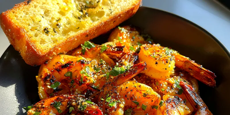 Grilled Shrimp Garlic Bowl