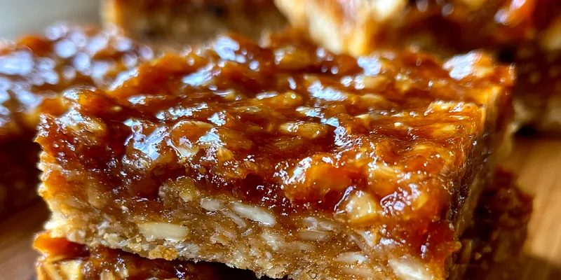 Healthy Banana Oat Bars