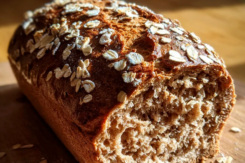Fresh ingredients for Hearty Whole Grain Loaf