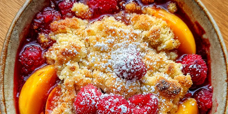 Heavenly Raspberry Peach Delight