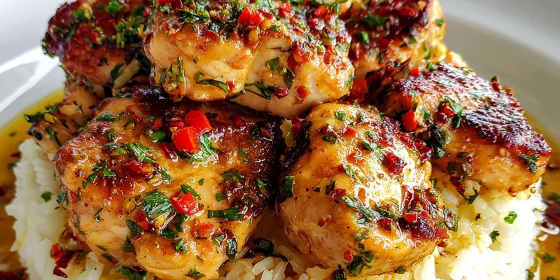 Herb Butter Chicken and Rice