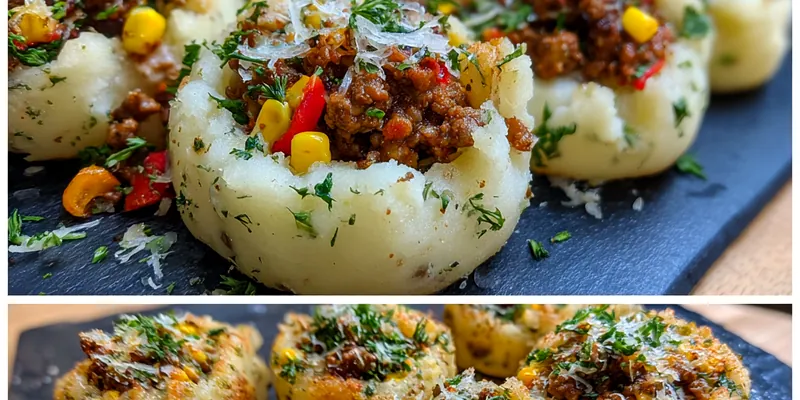 Herb-Infused Potato Nests