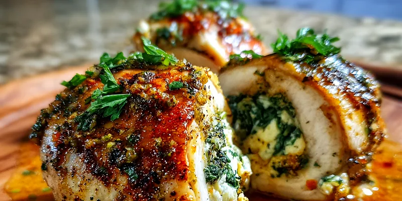 Savory Herbed Chicken Rolls