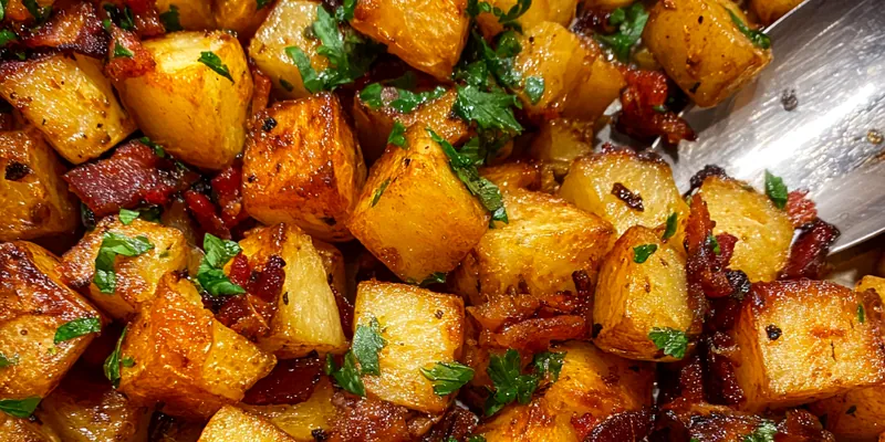 Honey Bacon Roasted Potatoes