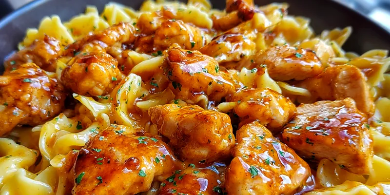 Honey Pepper Chicken Pasta