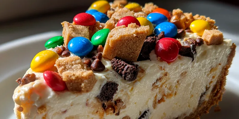 Monster Cookie Cheesecake Delight
