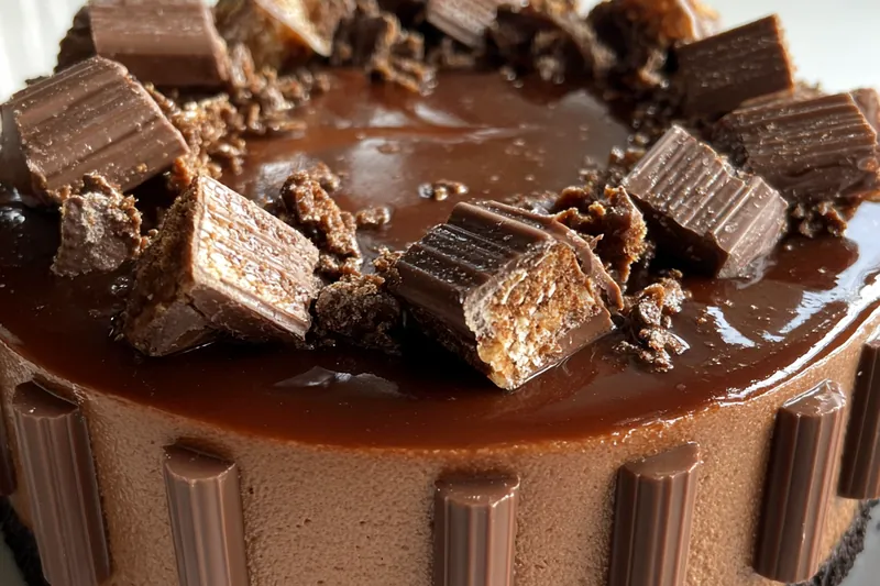 Fresh ingredients for No-Bake Chocolate Wafer Cake