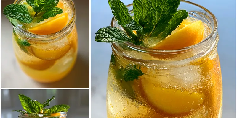 Refreshing Peach Lemonade Bliss