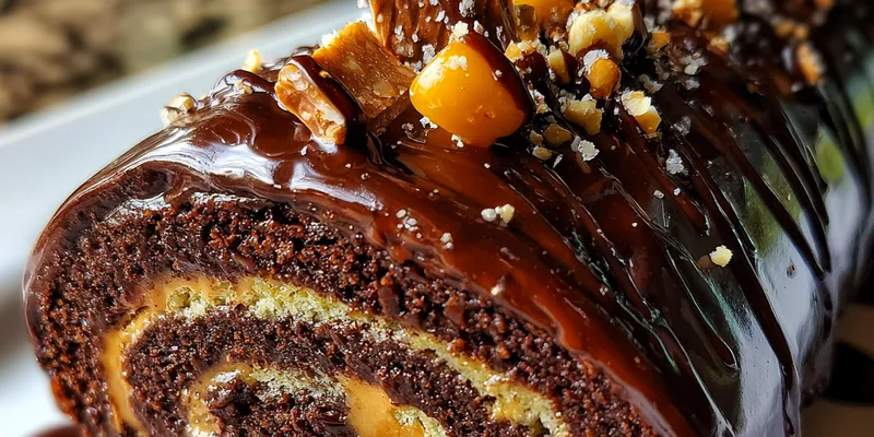 Peanut Butter Chocolate Roll