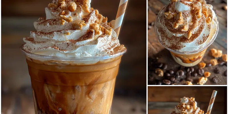 Peanut Butter Cup Iced Coffee Bliss