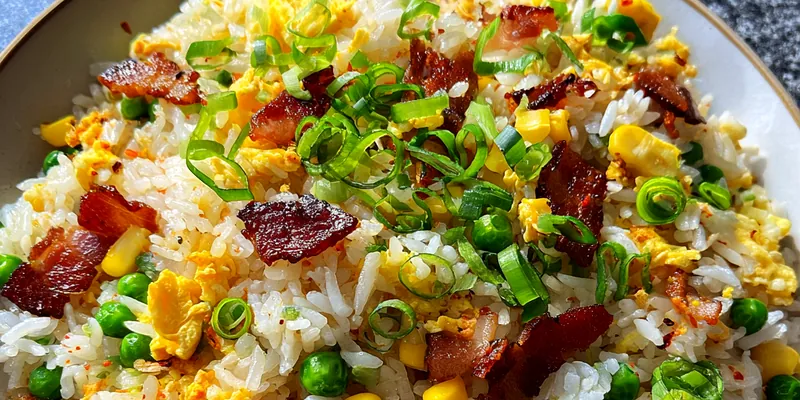 Quick Breakfast Fried Rice