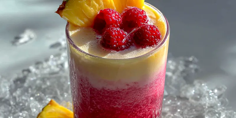 Raspberry Pineapple Dream Drink