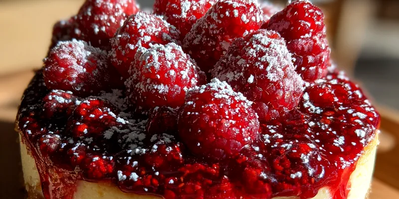 Raspberry Velvet Cheesecake