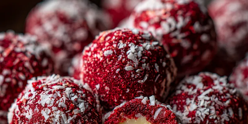 Red Velvet Cookie Bites