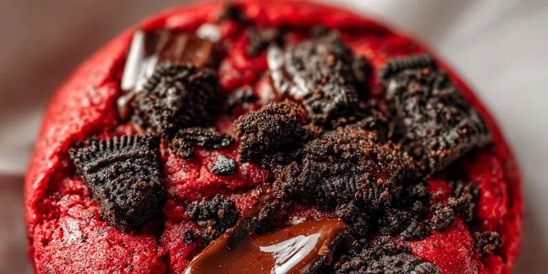 Red Velvet Oreo Cookies