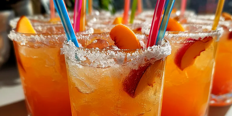 Refreshing Peach Lemonade Delight