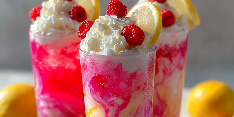 Refreshing Pink Lemonade Swirl
