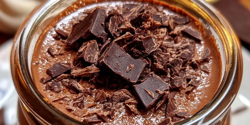 Rich Chocolate Protein Pudding