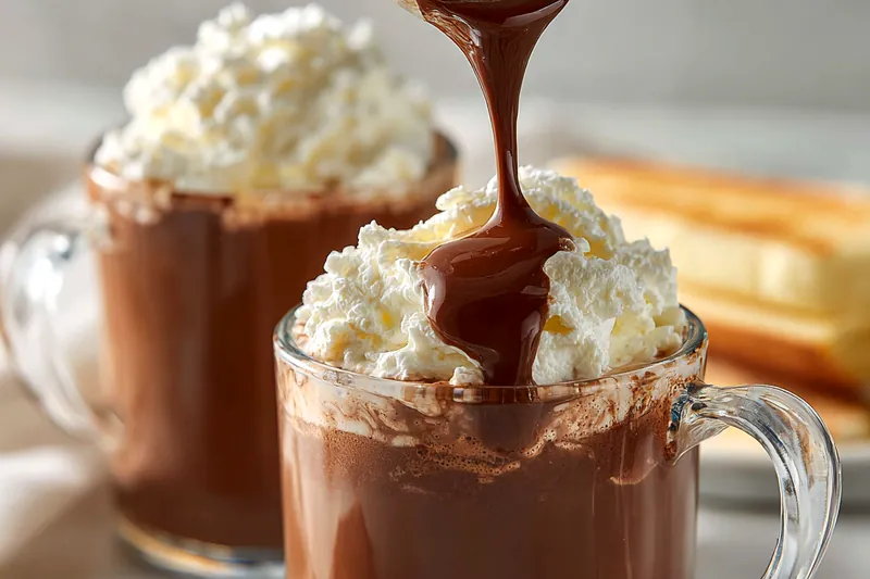 Fresh ingredients for Rich Creamy Hot Chocolate