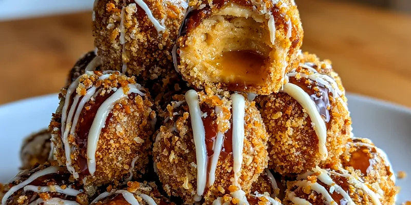 Salted Caramel Pretzel Bites