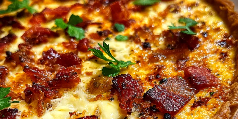 Savory Bacon Onion Tart
