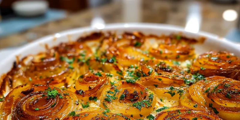 Savory Baked Onion Layers
