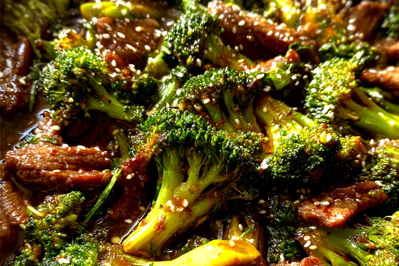 Fresh ingredients for Savory Beef and Broccoli Stir-Fry