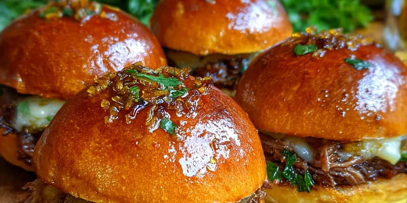 Savory Beef Sliders Delight