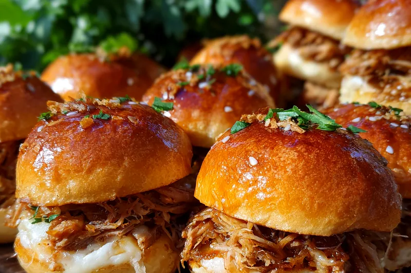 Fresh ingredients for Savory Beef Sliders Delight